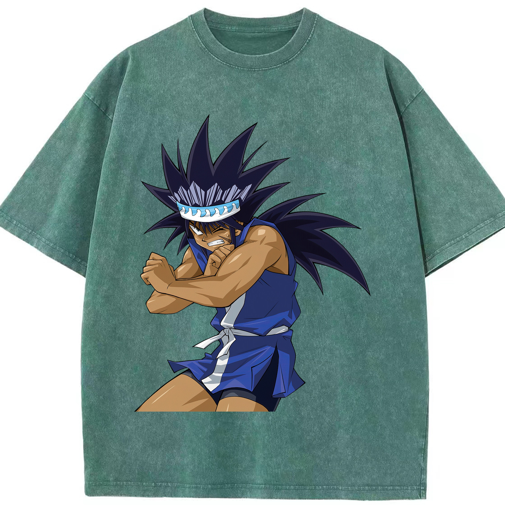（画像用） 遊☆戯☆王 Yu-Gi-Oh! 綿100% ヴィンテージ風 半袖Tシャツ（フロントプリント）